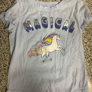 Girls unicorn shirt